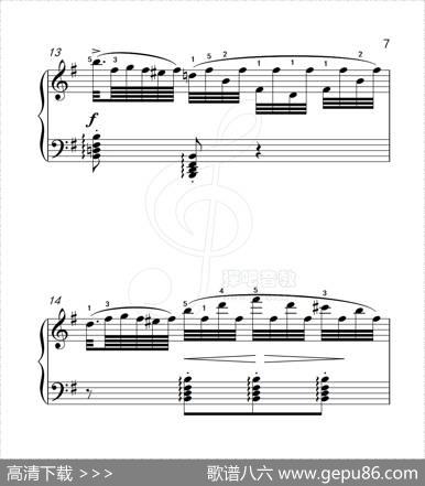 练习曲58（克拉莫钢琴练习曲60首）