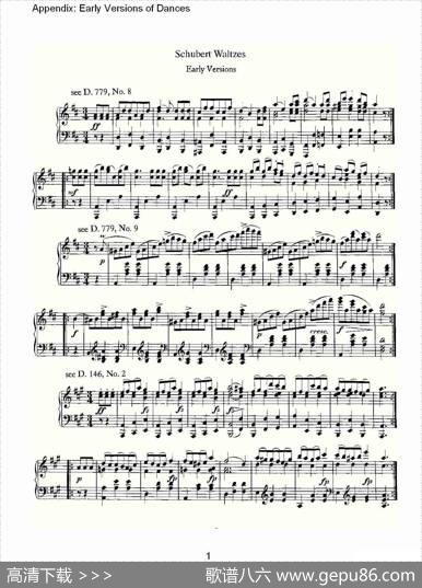 AppendixEarlyVersionsofDances（附录：早期的舞曲译本）