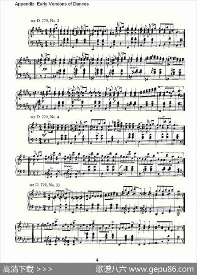 AppendixEarlyVersionsofDances（附录：早期的舞曲译本）