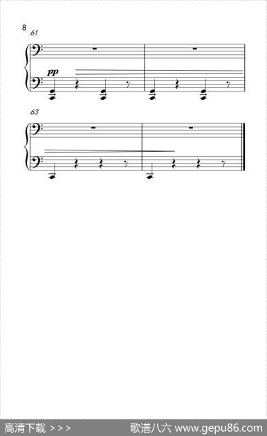 六首保加利亚节奏舞曲第二首（巴托克小宇宙钢琴教程6）