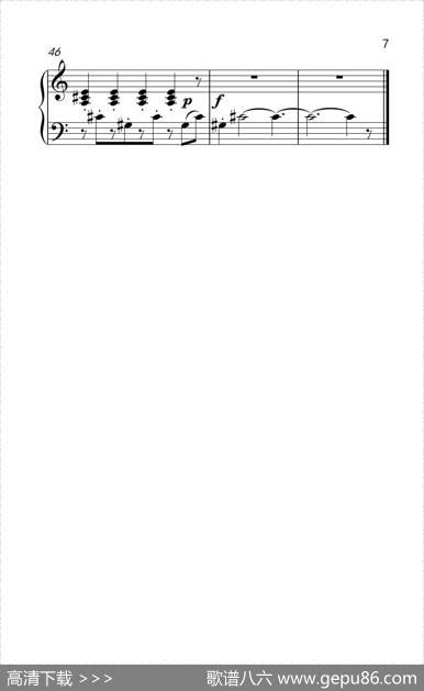 六首保加利亚节奏舞曲第五首（巴托克小宇宙钢琴教程6）