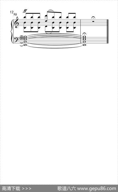 六首保加利亚节奏舞曲第六首（巴托克小宇宙钢琴教程6）
