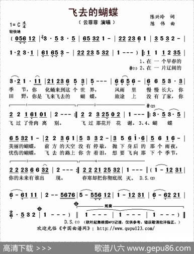 飞去的蝴蝶 - 陈兴玲|陈伟