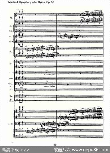 Manfred,SymphonyafterByron,Op.58第一乐章（一）