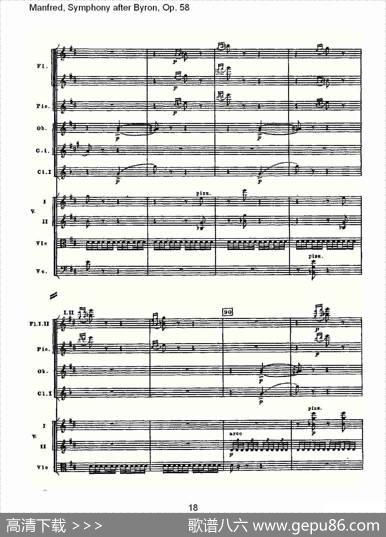 Manfred,SymphonyafterByron,Op.58第二乐章（一）