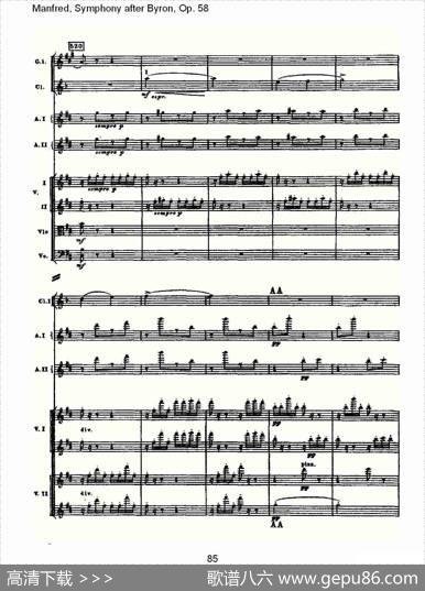 Manfred,SymphonyafterByron,Op.58第二乐章（三）
