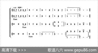 [美]美丽的梦神（五部合唱）|[美]福斯特
