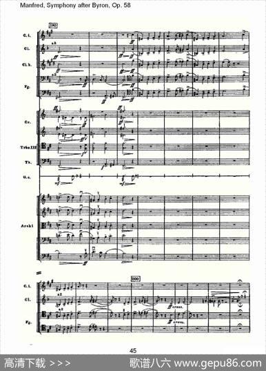 Manfred,SymphonyafterByron,Op.58第四乐章第一部（二）