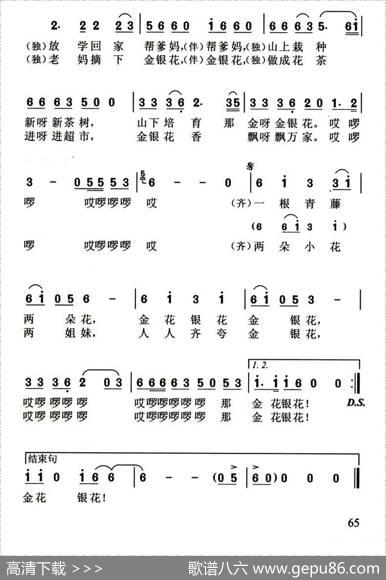 金花银花金银花 - 李幼容|曹明辉