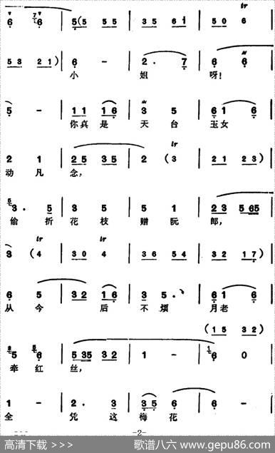 徐玉兰唱腔集：全凭这梅花作主张（选自《西园记》张继华唱段）