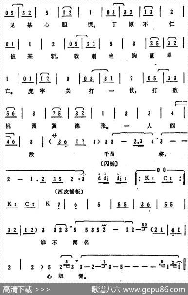 叶盛兰唱腔选：虎牢疆场打一仗（《辕门射戟》吕布唱段）