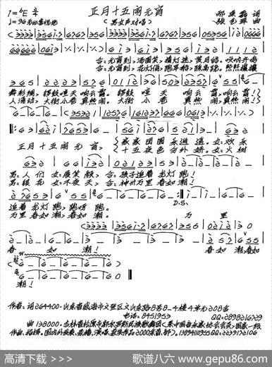 正月十五闹元宵 - 邴荣磊|张艺军