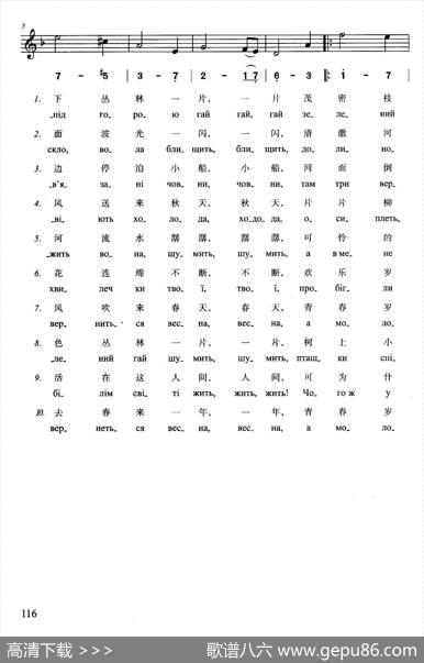 高高的山峰