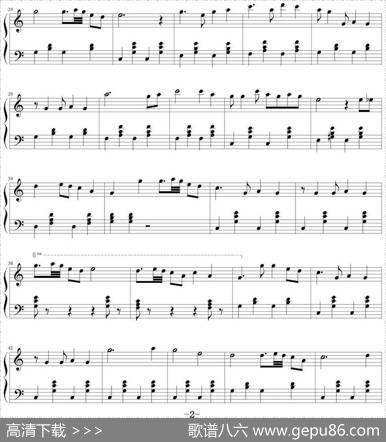 往事只能回味|刘家昌作曲Zhanghu制谱