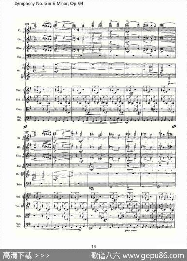 SymphonyNo.5inEMinor,Op.64（E小调第五交响曲Op.64第四）