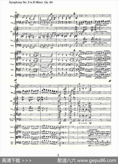 SymphonyNo.5inEMinor,Op.64（E小调第五交响曲Op.64第四）
