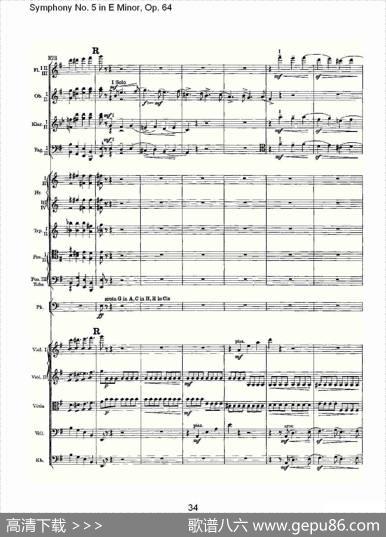 SymphonyNo.5inEMinor,Op.64（E小调第五交响曲Op.64第四）