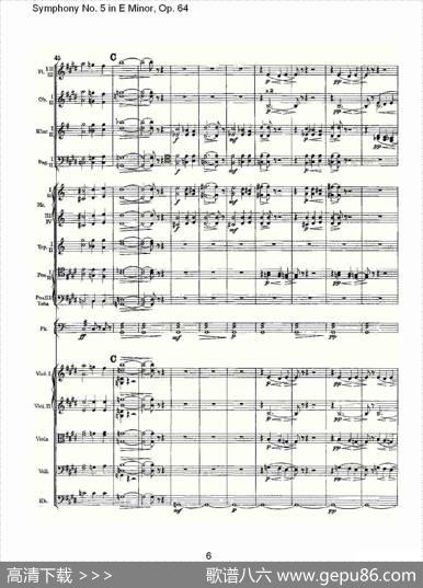 SymphonyNo.5inEMinor,Op.64（E小调第五交响曲Op.64第四）