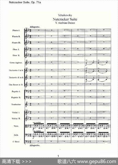 NutcrackerSuite,Op.71a（胡桃夹套曲，Op.71a第五章）