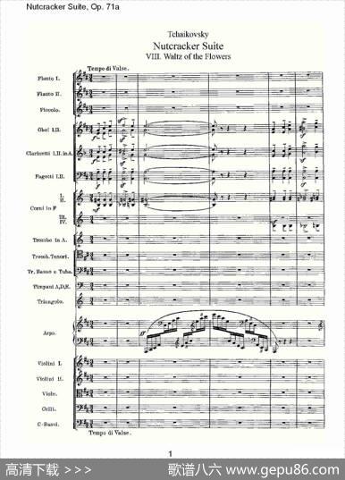 NutcrackerSuite,Op.71a（胡桃夹套曲，Op.71a第八章）