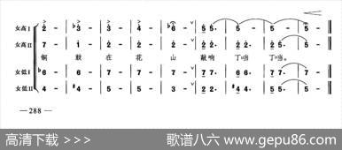铜鼓在花山敲响（合唱）