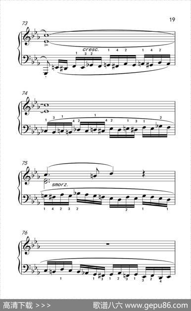 c小调革命练习曲|[波]肖邦