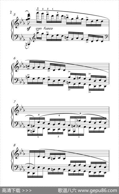 c小调革命练习曲|[波]肖邦