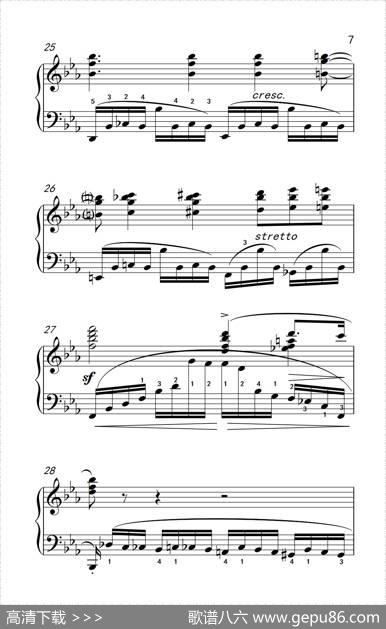 c小调革命练习曲|[波]肖邦