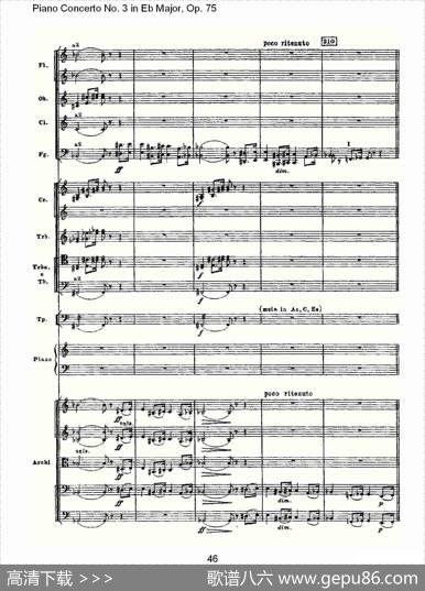PianoConcertoNo.3inEbMajor,Op.75（Eb大调第三钢琴协奏）