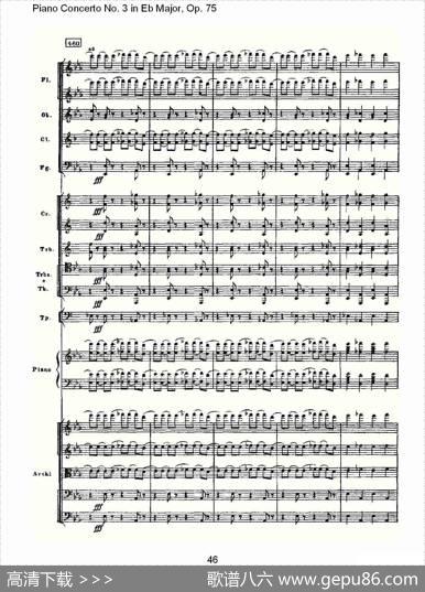 PianoConcertoNo.3inEbMajor,Op.75（Eb大调第三钢琴协奏）