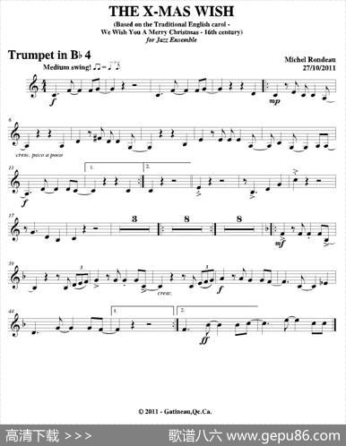 THEX-MASWISH（第四降B小号分谱）