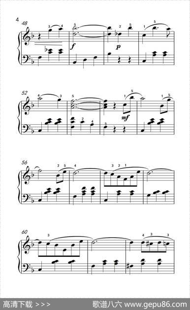 春之声圆舞曲（老年大学钢琴教程3）|[奥]约翰·施特劳斯