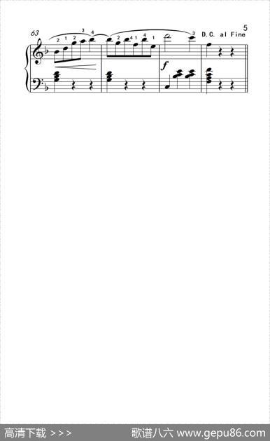 春之声圆舞曲（老年大学钢琴教程3）|[奥]约翰·施特劳斯