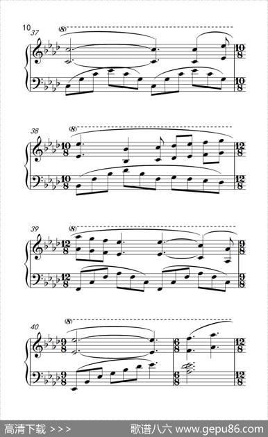 回忆音乐剧《猫》主题曲（老年大学钢琴教程3）|[英]韦伯