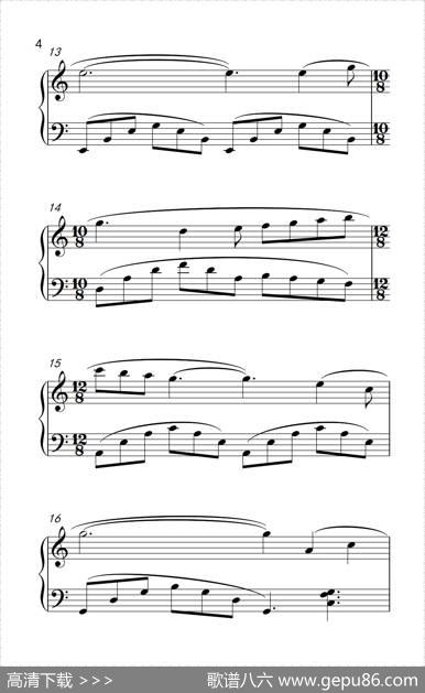 回忆音乐剧《猫》主题曲（老年大学钢琴教程3）|[英]韦伯