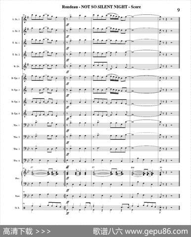 NOTSOSILENTNIGHT（总谱）