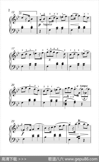 玛祖卡舞曲（老年大学钢琴教程3）|[波]肖邦