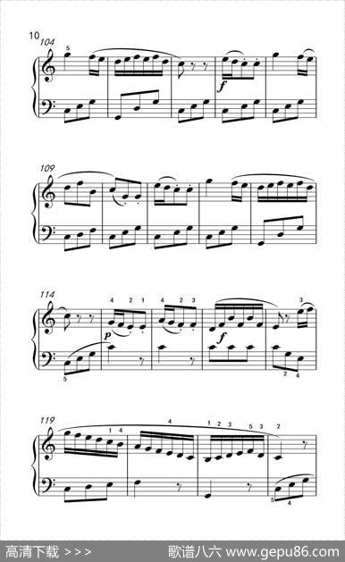 小奏鸣曲（老年大学钢琴教程3）|[意]克列门蒂