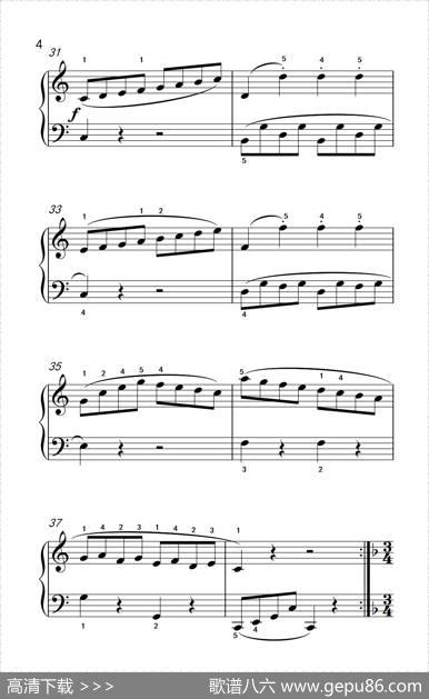 小奏鸣曲（老年大学钢琴教程3）|[意]克列门蒂