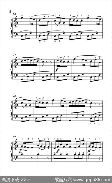 小奏鸣曲（老年大学钢琴教程3）|[意]克列门蒂