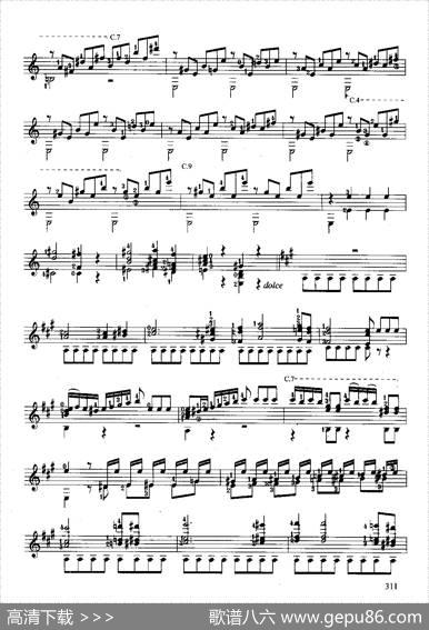 英雄大奏鸣曲（古典吉他）|朱利亚尼