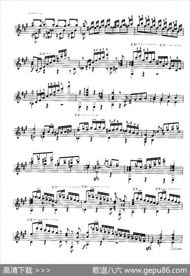 英雄大奏鸣曲（古典吉他）|朱利亚尼