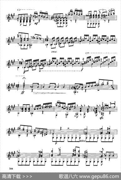 英雄大奏鸣曲（古典吉他）|朱利亚尼
