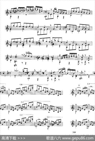英雄大奏鸣曲（古典吉他）|朱利亚尼