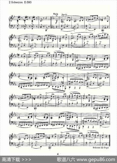 2ScherzosD.593（谐谑曲二D.593）