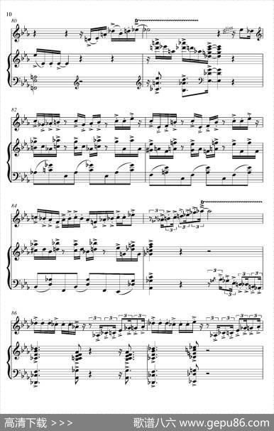 HUMORESKE（中音萨克斯+钢琴伴奏）