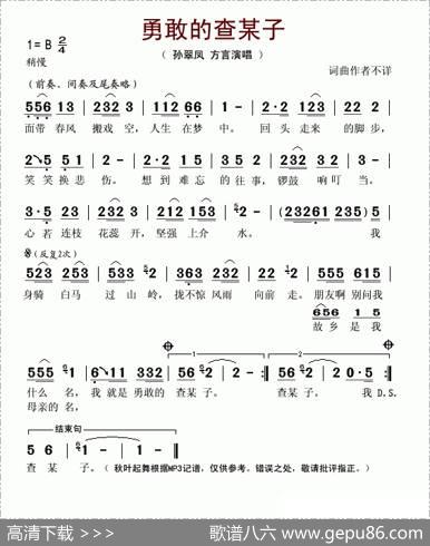 勇敢的查某子