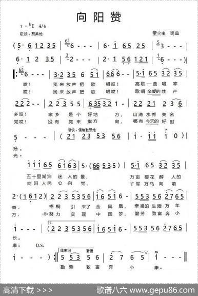 向阳赞 - 萤火虫|萤火虫