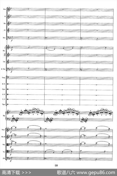钱塘江-三.第二乐章1.第一前奏曲（总谱）|晓其、杜克、孙建国
