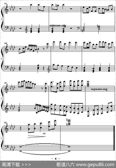 《神雕侠侣交响乐》改编钢琴曲：小赋格曲